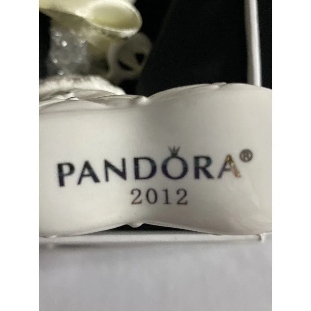 Pandora Ornament Xmas Unforgettable Moments porcelain Christmas stocking  2012